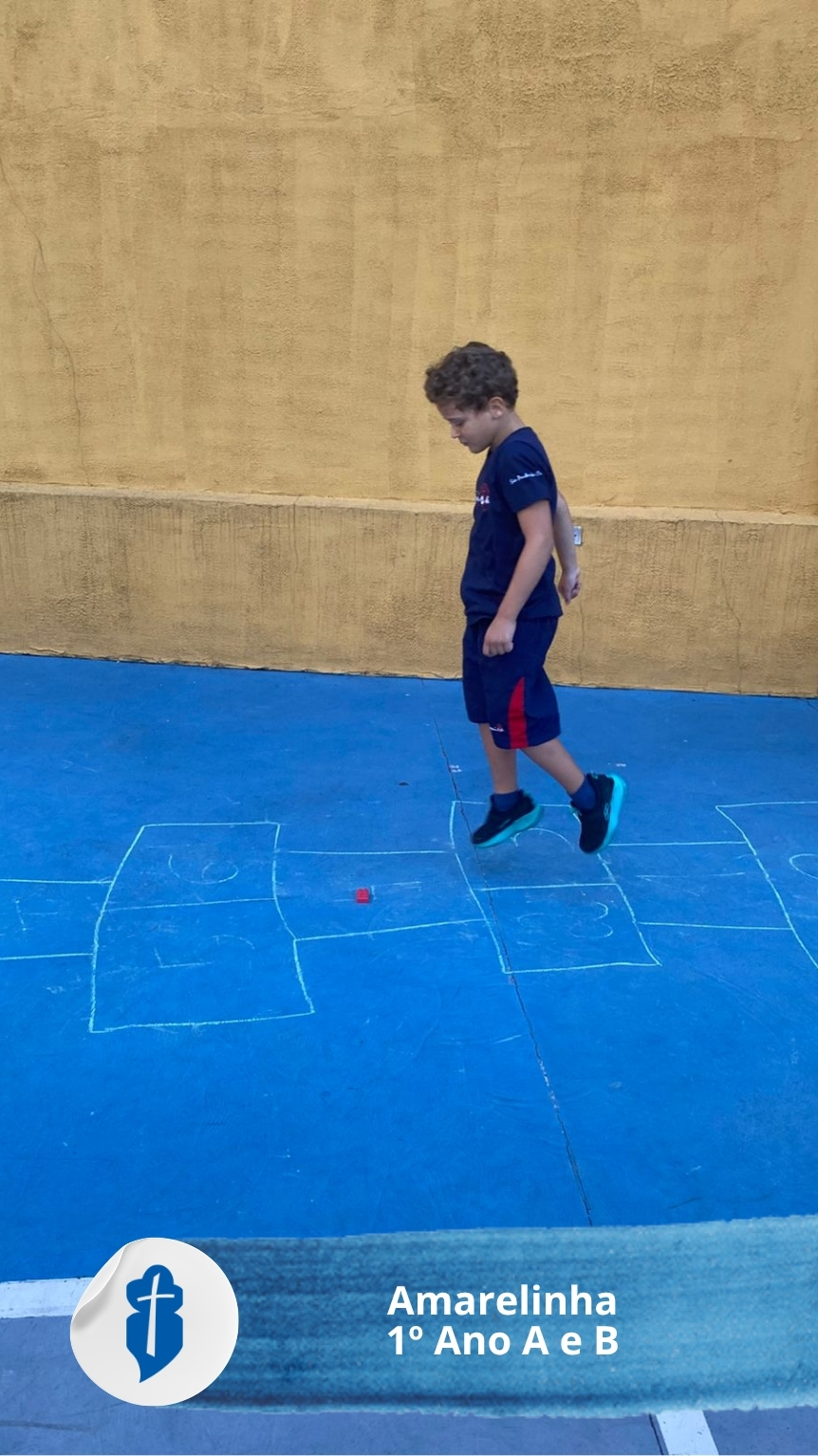 1� Ano A e B - Amarelinha S�o Paulo da Cruz