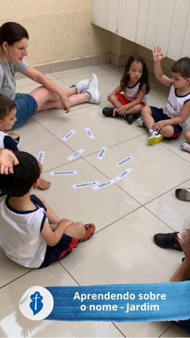 Aprendendo sobre o nome - Jardim So Paulo da Cruz