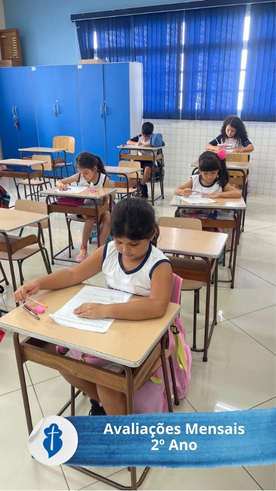 Avaliações Mensais do 2º Ano São Paulo da Cruz