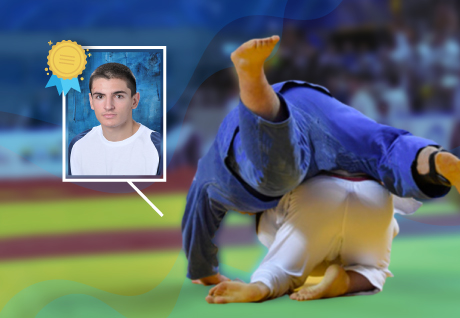 Campeo da Seletiva Nacional de Jud: Guilherme Alves So Paulo da Cruz
