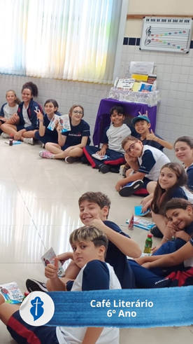 Caf Literrio do 6 Ano So Paulo da Cruz