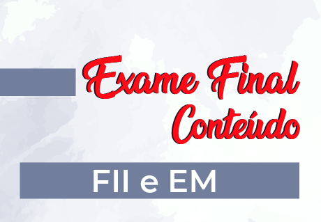 Contedo Exame Final - EFII e EM So Paulo da Cruz