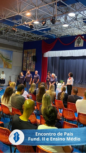 Encontro de Pais Fund. II e Ensino Mdio So Paulo da Cruz