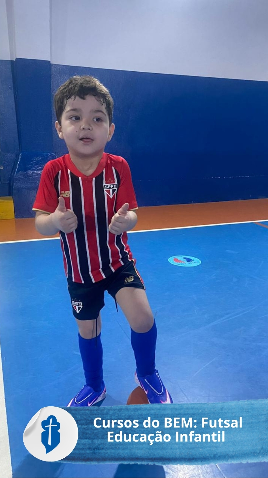 Cursos do BEM - Futsal da Educa��o Infantil  S�o Paulo da Cruz