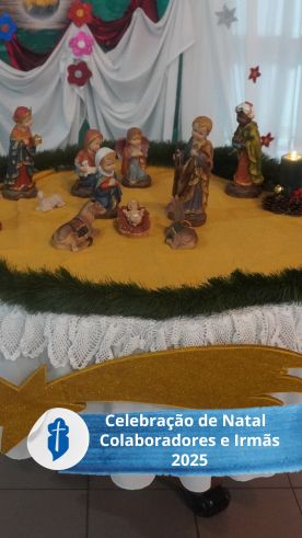 Celebra��o de Natal 2025 - Colaboradores Passionistas S�o Paulo da Cruz