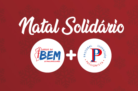 Natal Solidrio 2019! Participe! So Paulo da Cruz
