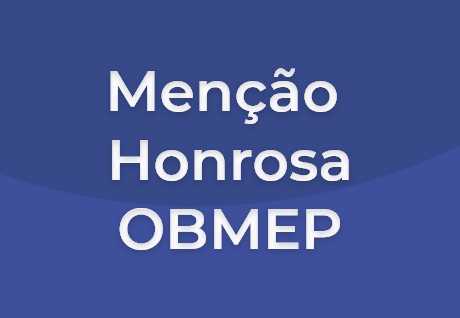 Parabns, educandos! OBMEP 2021 So Paulo da Cruz