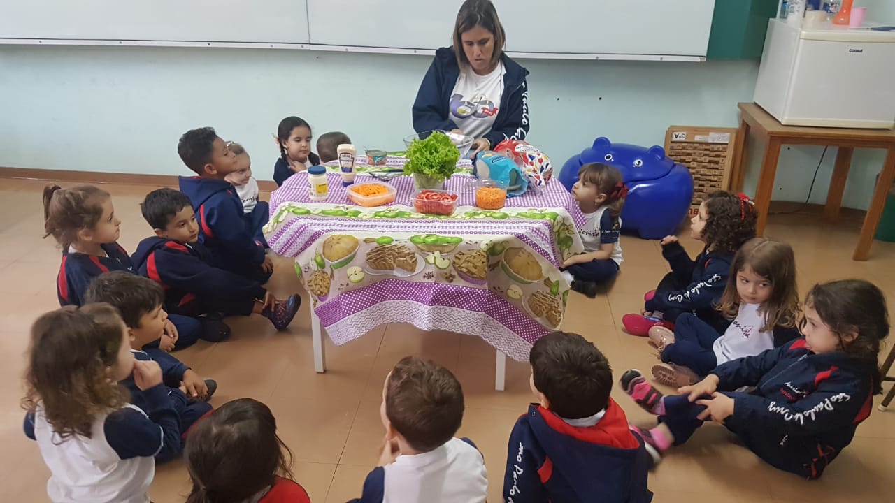 Alimentao saudvel com o Maternal II So Paulo da Cruz