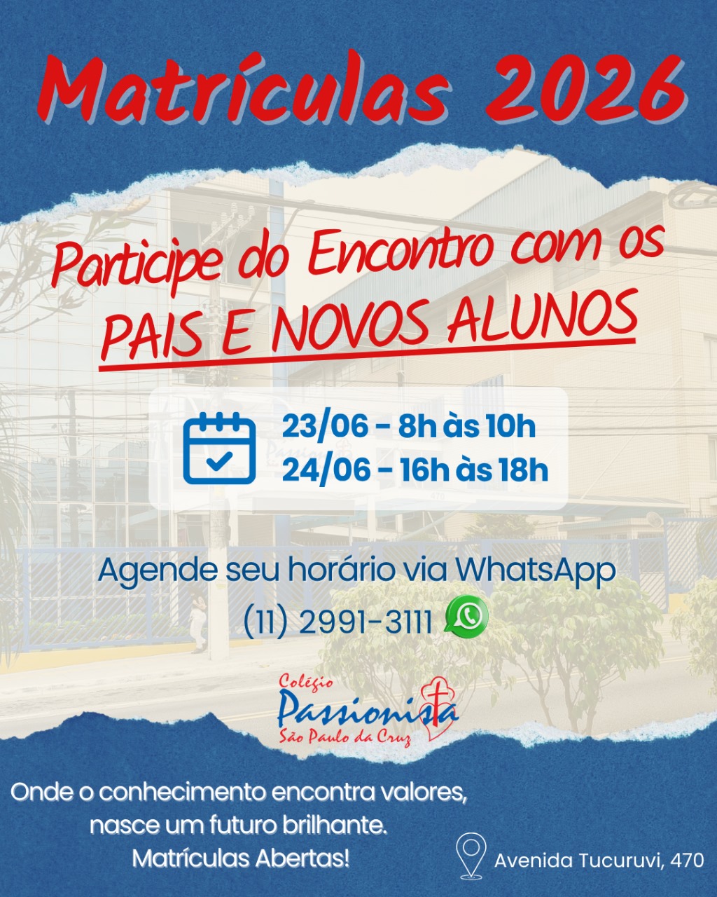 Matrculas Abertas 2026 So Paulo da Cruz