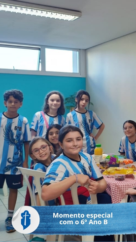 Momento especial com o 6� Ano B S�o Paulo da Cruz