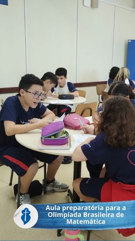 Aula preparatria para a Olimpada Brasileira de Matemtica So Paulo da Cruz