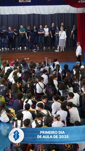 Primeiro dia de aula de 2025! So Paulo da Cruz