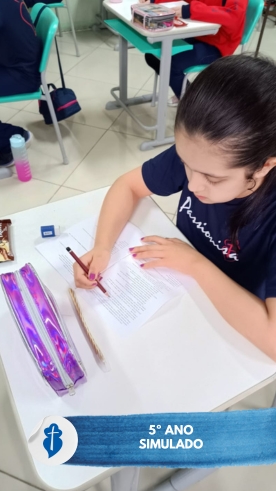 5º Ano - Simulado  São Paulo da Cruz