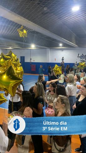 �ltimo dia da 3� S�rie do Ensino M�dio S�o Paulo da Cruz