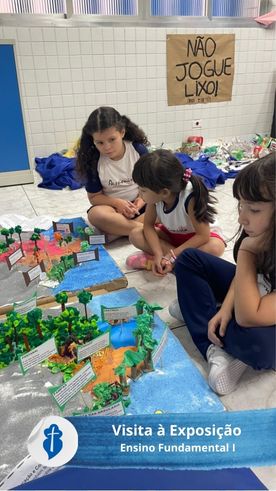 Visita  exposio - Ensino Fundamental I So Paulo da Cruz
