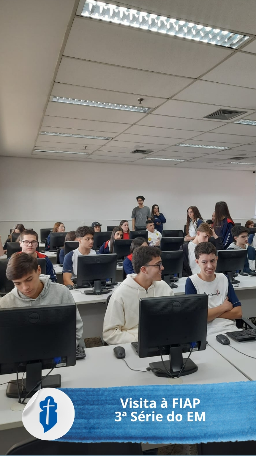Visita � FIAP - 3� S�rie do Ensino M�dio S�o Paulo da Cruz